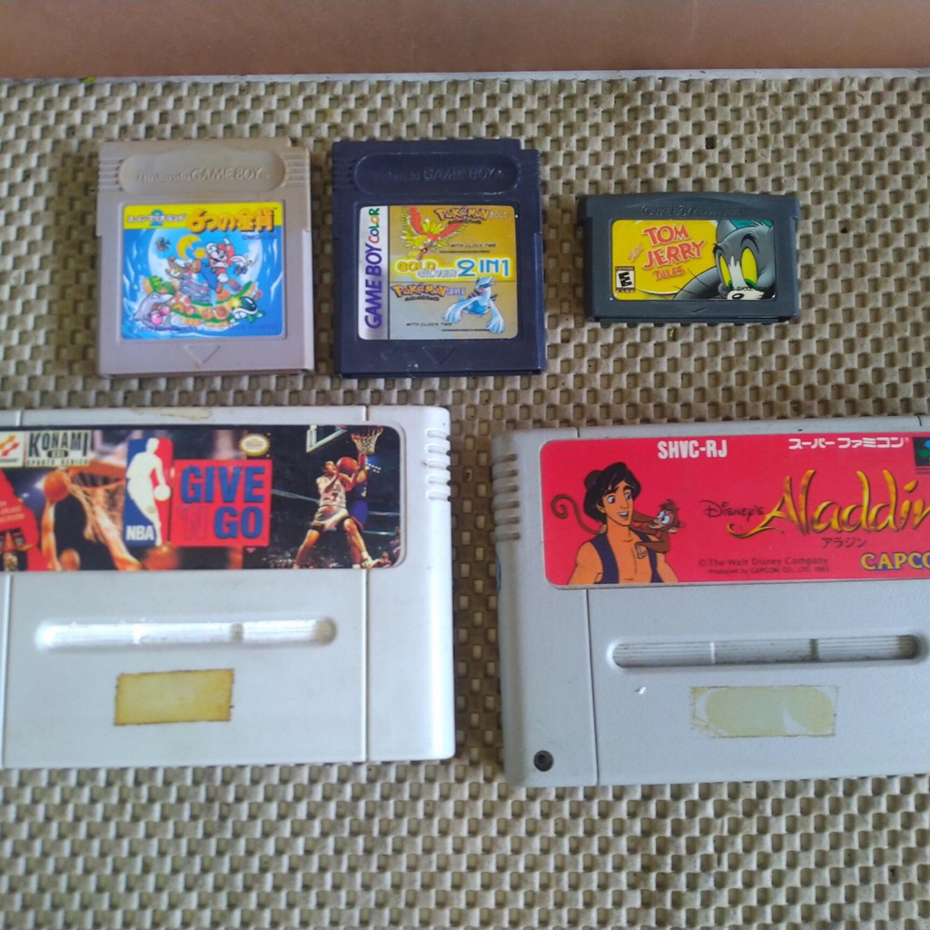 Kaset gameboy dmg gbc gba