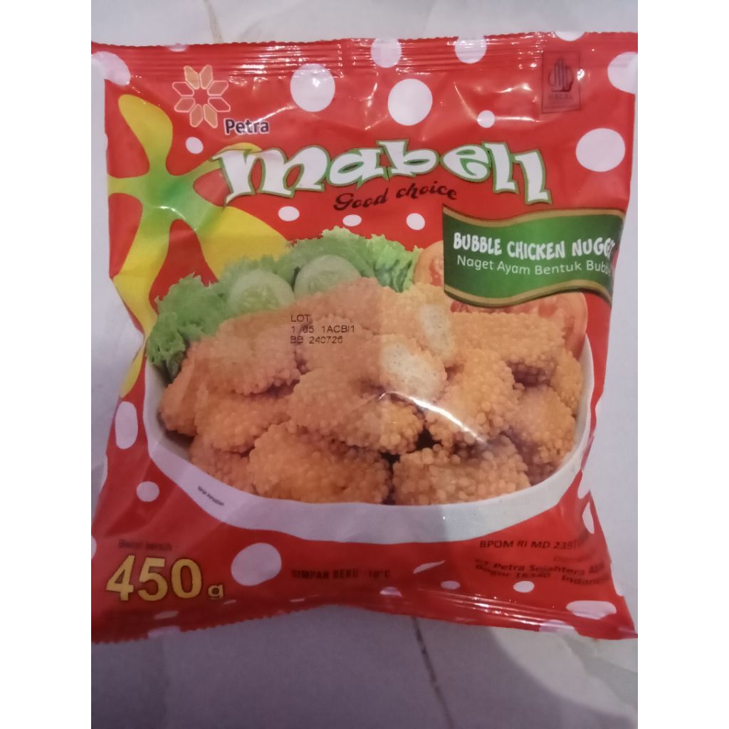 

Marbell chiken nugget 450 gr