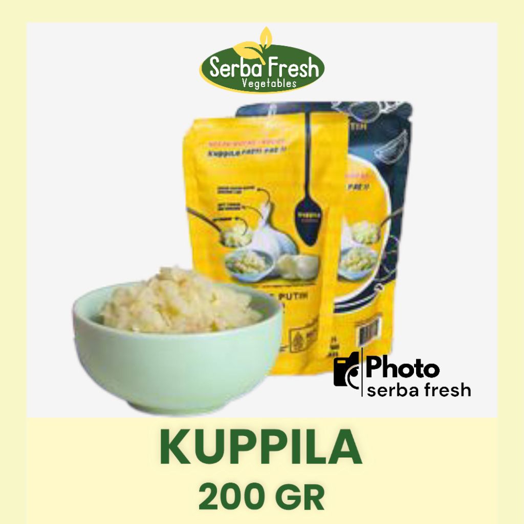 

KUPPILA 200GR BAWANG PUTIH CINCANG NUSANTARA MARKET