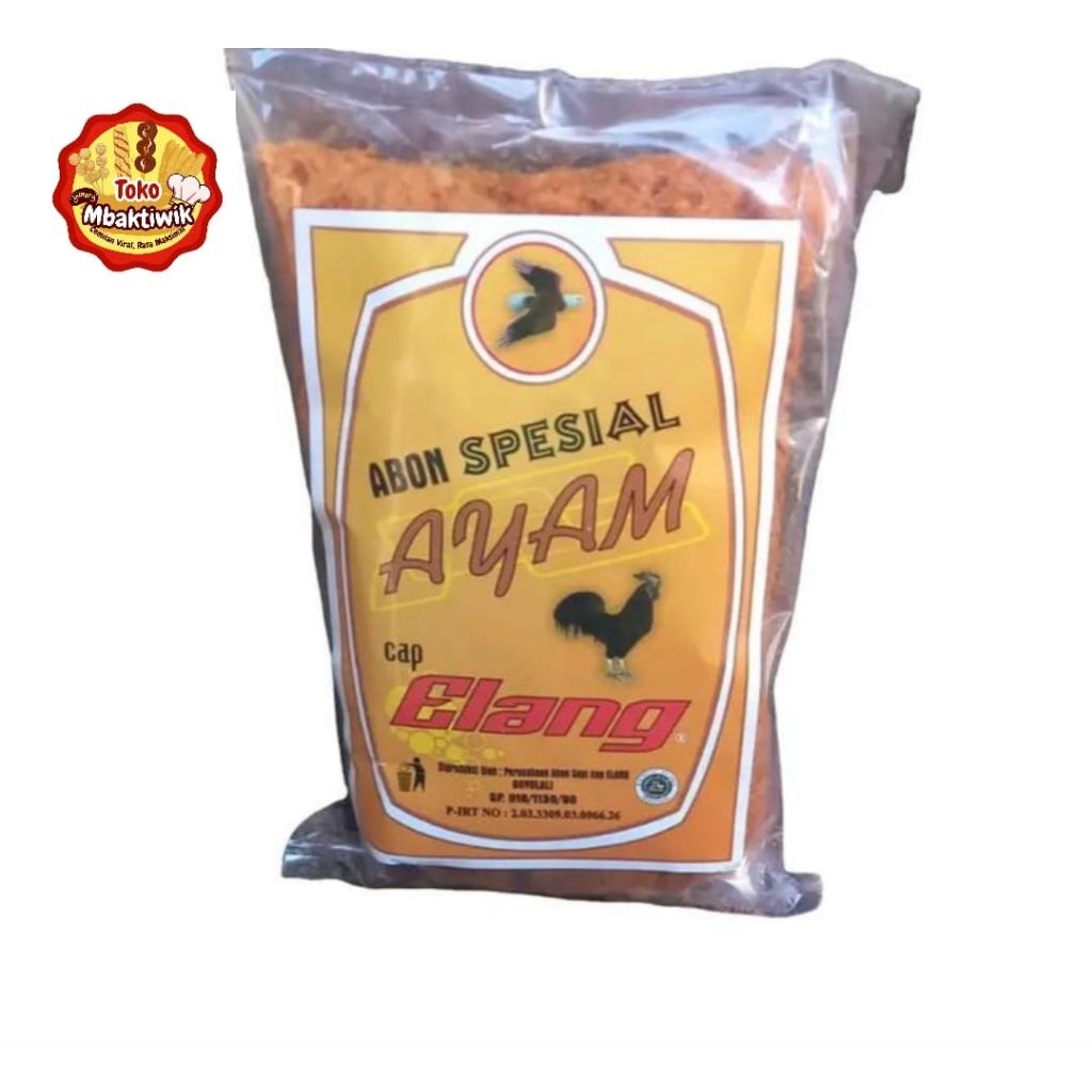 

abon ayam cap elang 250 gram