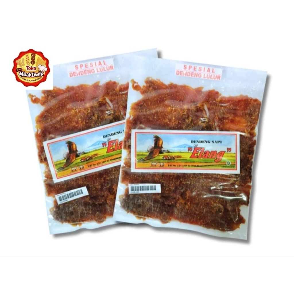 

dendeng lulur cap elang 250 gram dendeng spesial lulur 250 gram
