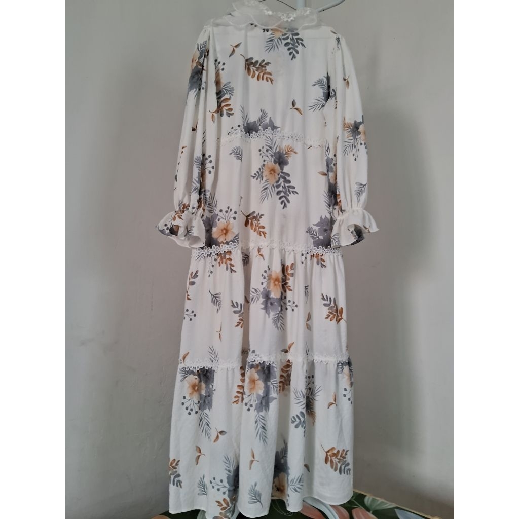 gamis busui wudhu friendly maxi dress meijiwang cocok untuk pesta lebaran dan hangout new bukan prel