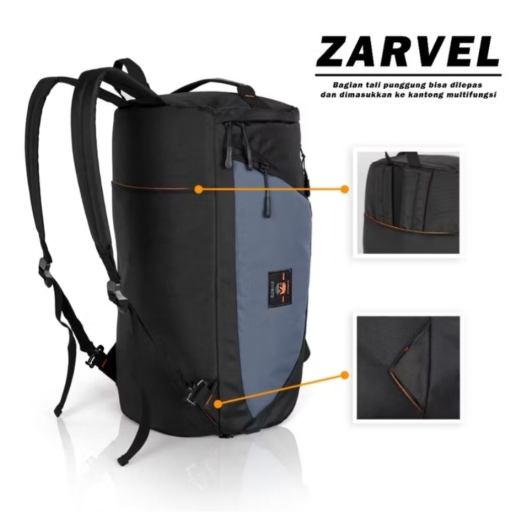 Zarventure Tas Duffel Zarvel