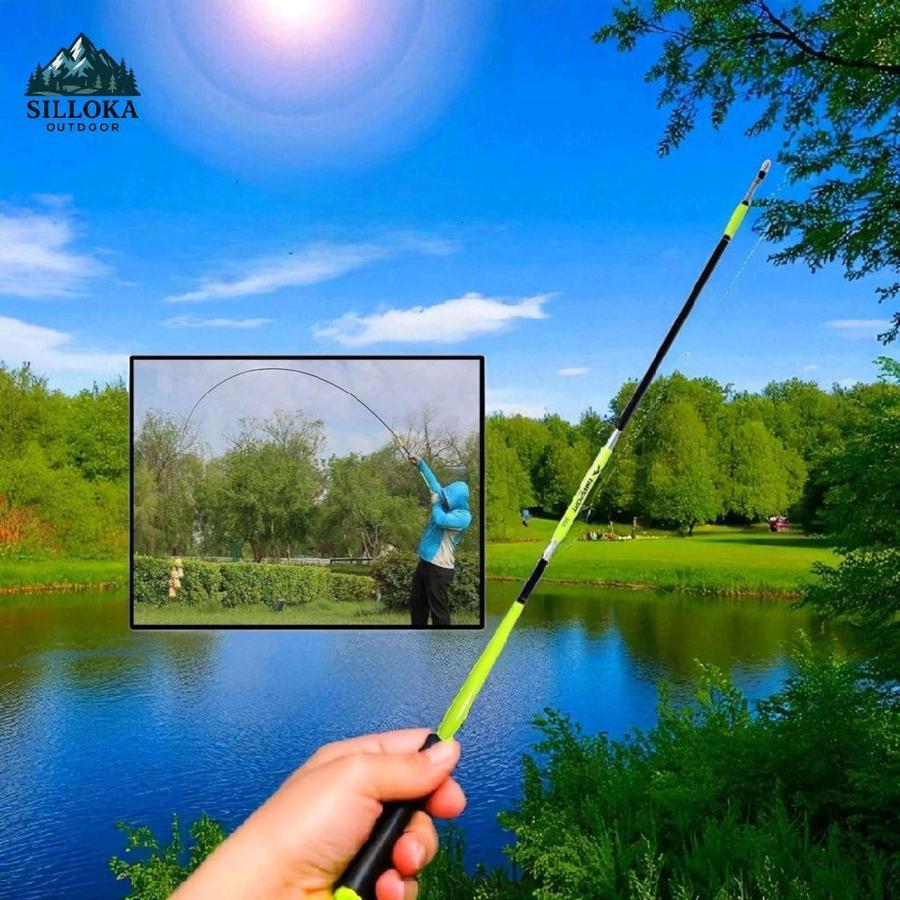 Joran Pancing Tegek Joran ikan mancing baronang mujaer wader kolam outdoor memancing