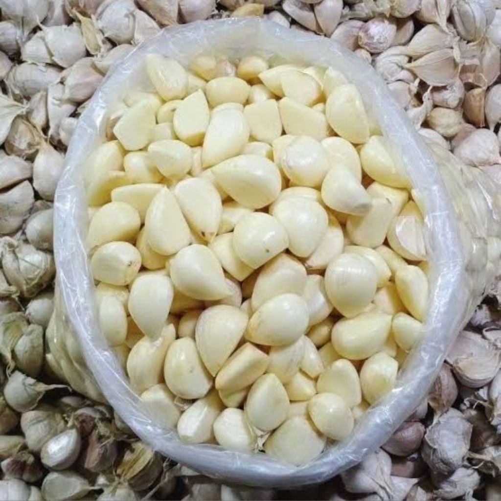 

Bawang Putih Reguler Kupas Fresh 1Kg