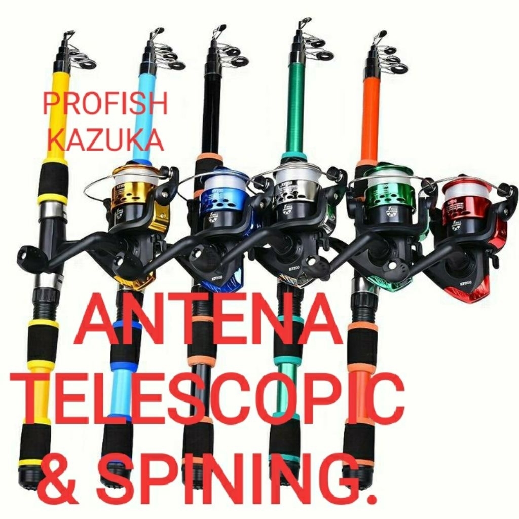 joran pancing telescopic antena