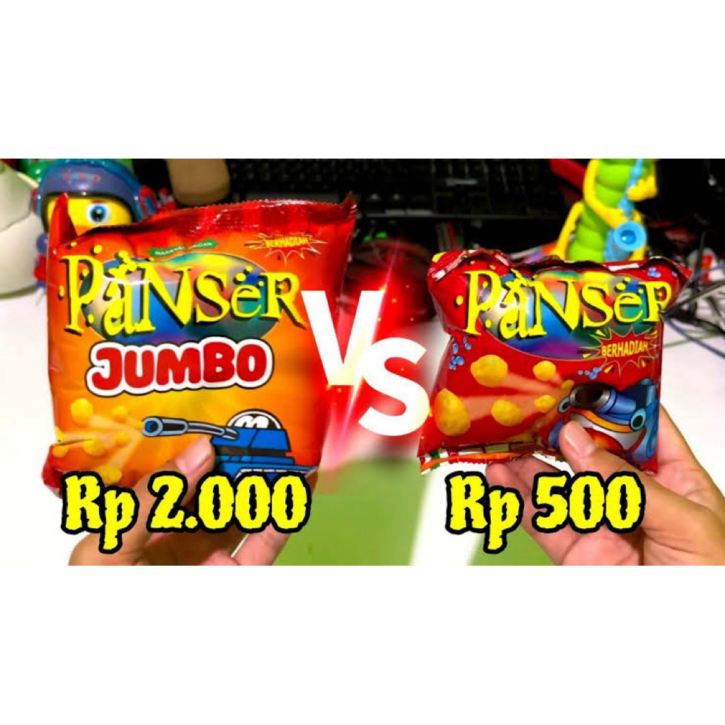 

chiki panser 500 berhadiah isi 10 bungkus