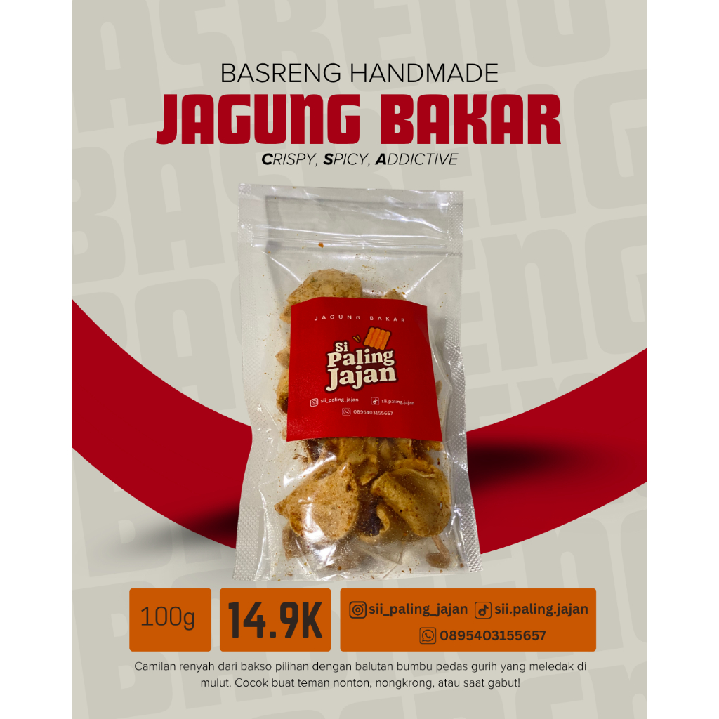 

BASRENG HANDMADE - JAGUNG BAKAR | SI PALING JAJAN