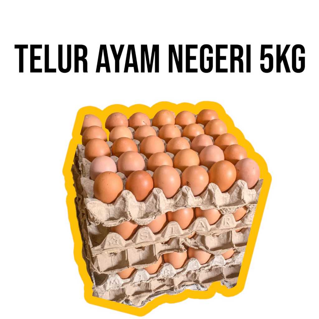 

Telur Ayam Negeri Kualitas Premium 5kg Termurah