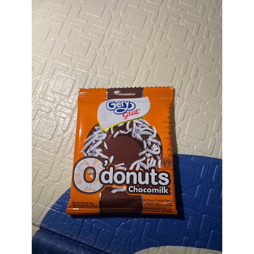 

Gary Saluut O’donuts 1 pack isi 24pcs x 8g