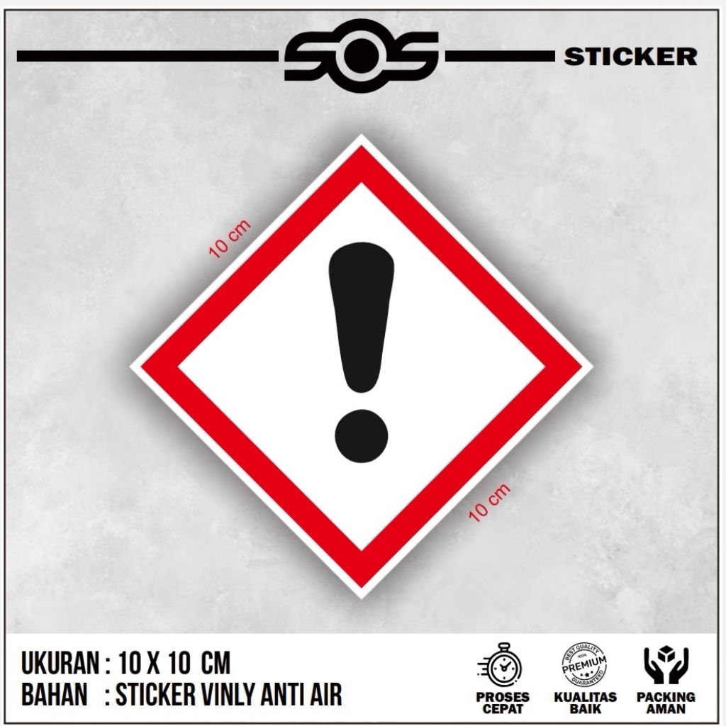 

STICKER SIGN / STICKER TANDA + STICKER LABEL PERINGATAN B3 BERBAHAYA BAGI KESEHATAN + STICKER LABEL + STICKER PERINGATAN