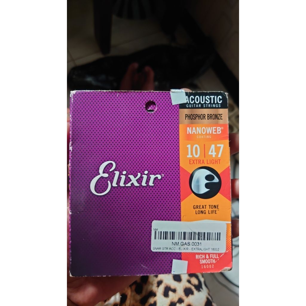 senar gitar elixir original