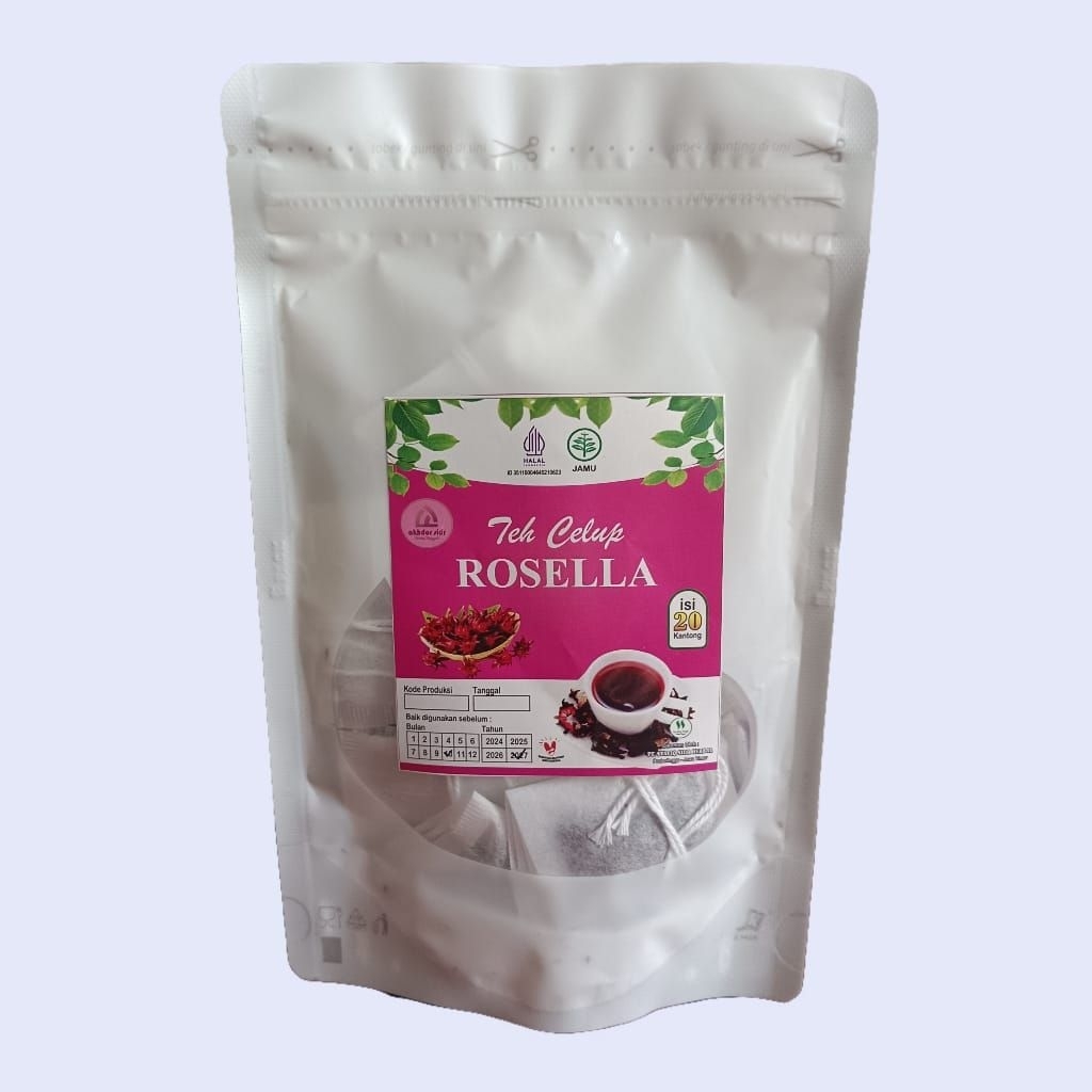 

Teh Celup Bunga Rosella isi 20 kantong