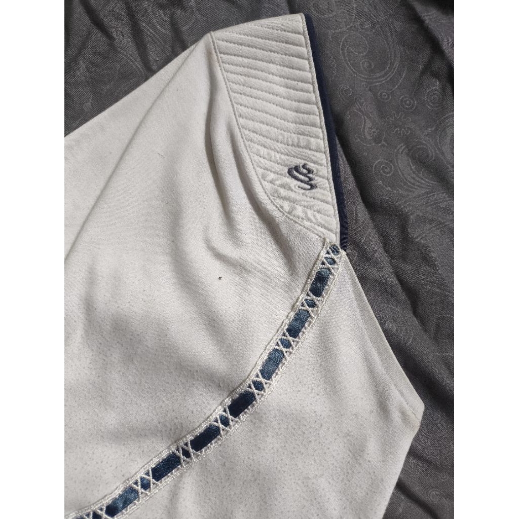 preloved hijab jilbab rabbani size s hitam navy biru putih