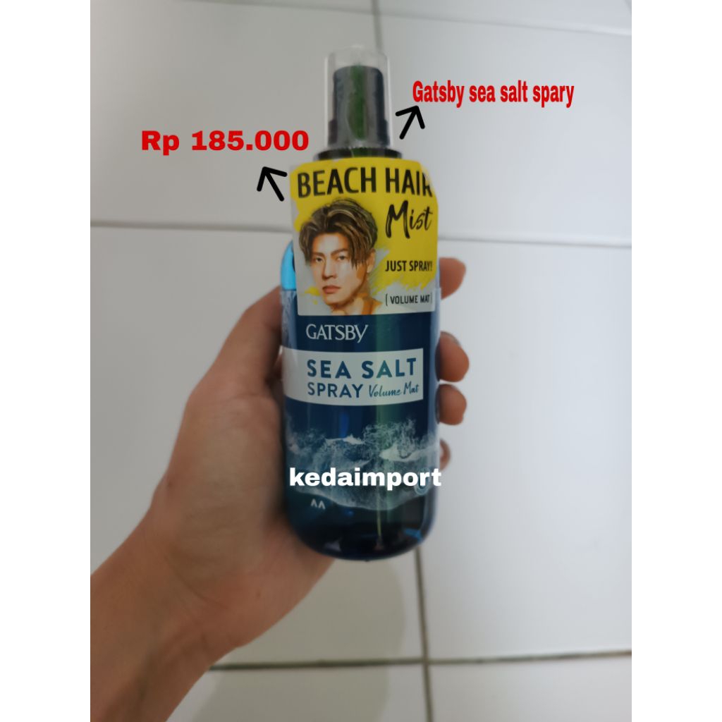 Gatsby Hair Spray untuk Rambut Bervolume 145ml / Gatsby Spray / Pomade Rambut / Spray Rambut Volume 