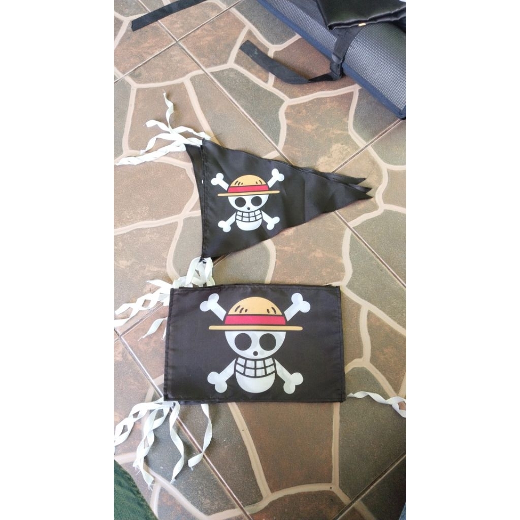 flag mugiwara topi jerami monkey D ruffi