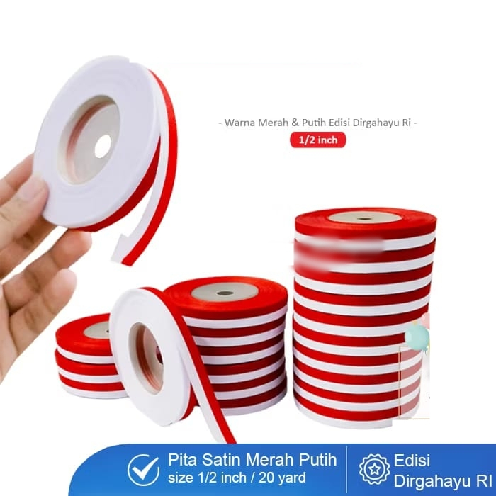 

[ORGM] ANEKA PITA MERAH PUTIH PITA SATIN PITA IDUL FITRI PITA PITA HAMPERS