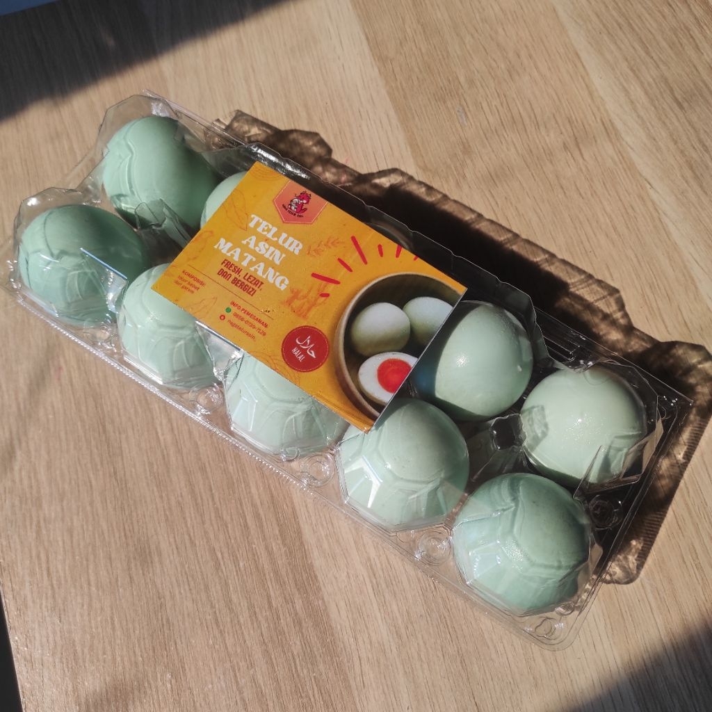 

(isi 10) Telur Asin Homemade