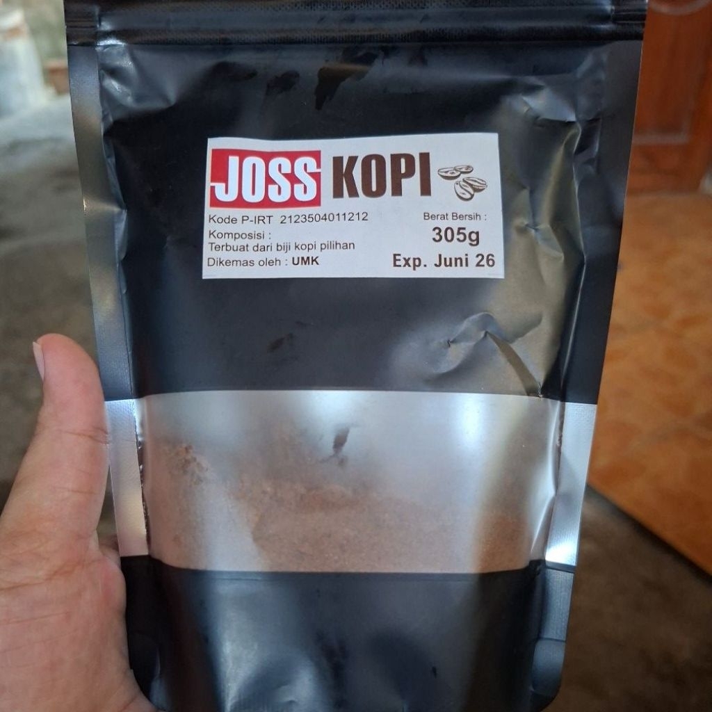 

kopi hitam serbuk black cofee siap seduh 305gr