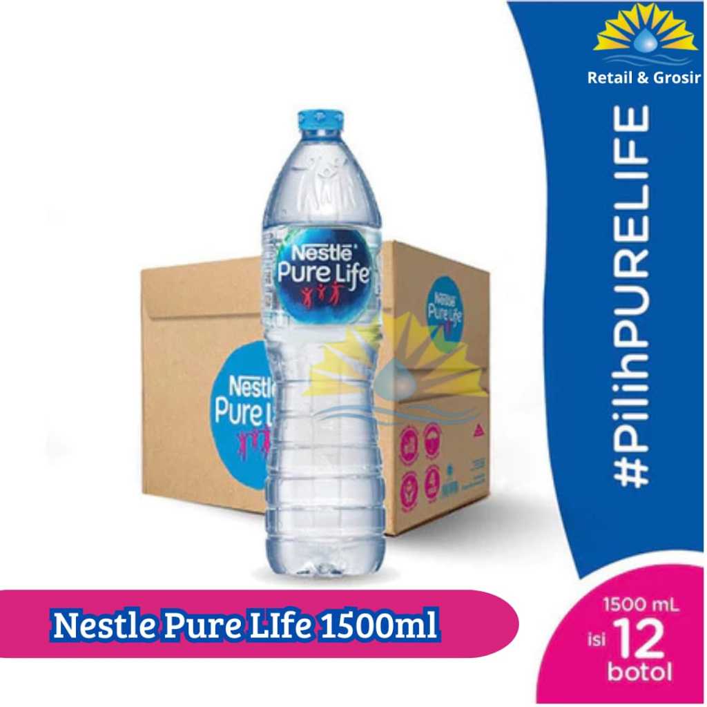 

Nestle Pure Life Air Mineral 1500 ml (12 Botol)