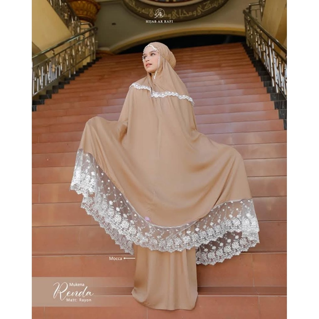 MUKENA RENDA - MUKENA ARRAFI - MUKENA RAYON PREMIUM