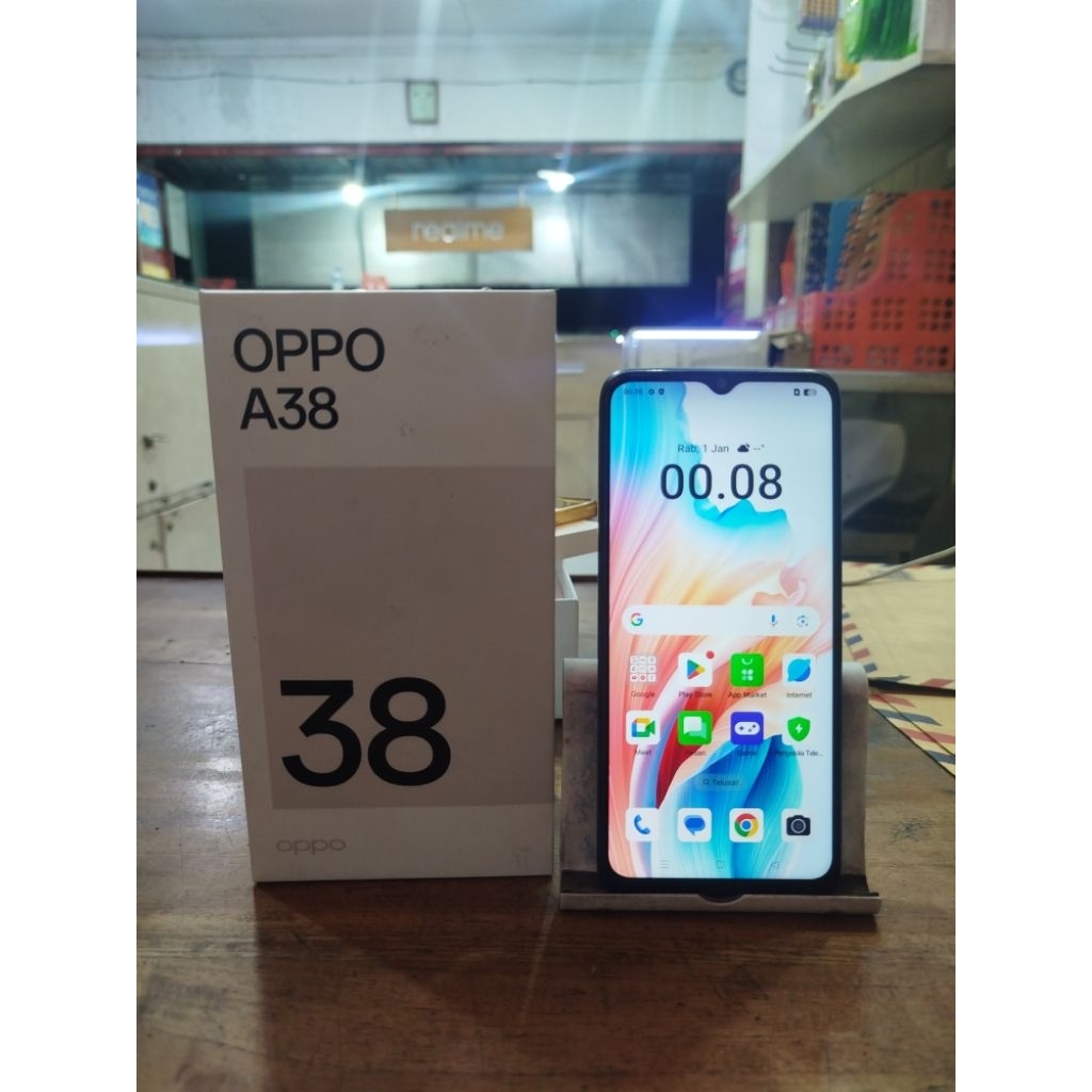 oppo A38 second bagus internal 128gb