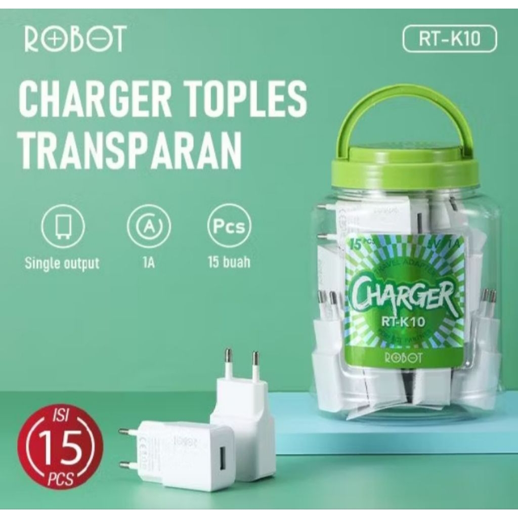 ROBOT RT-K10 Charger 1A (Satuan)