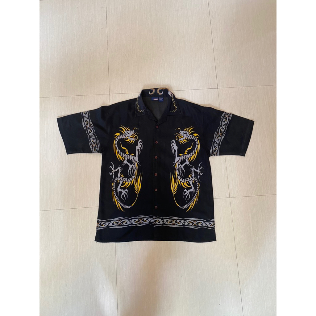 kemeja naga sukajan dragon japanese style