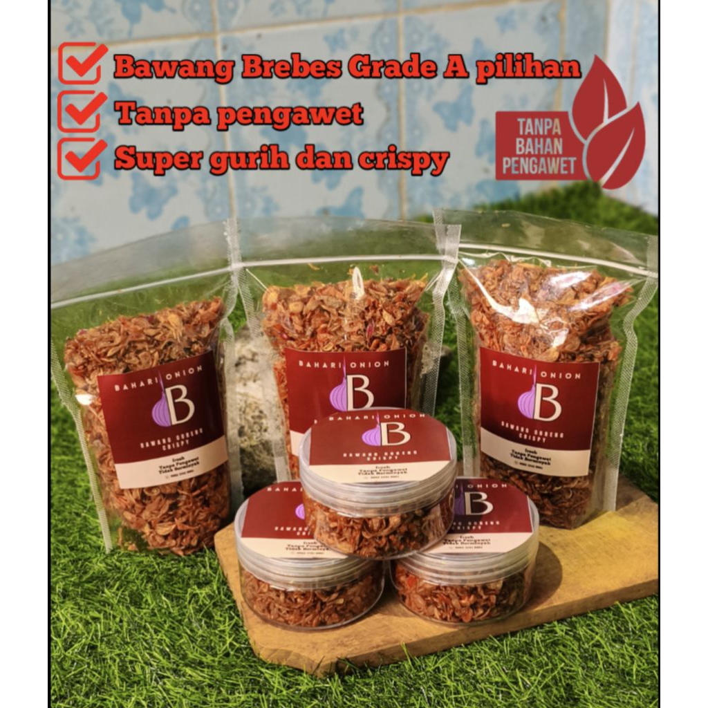 

Bawang goreng asli brebes super kriuk