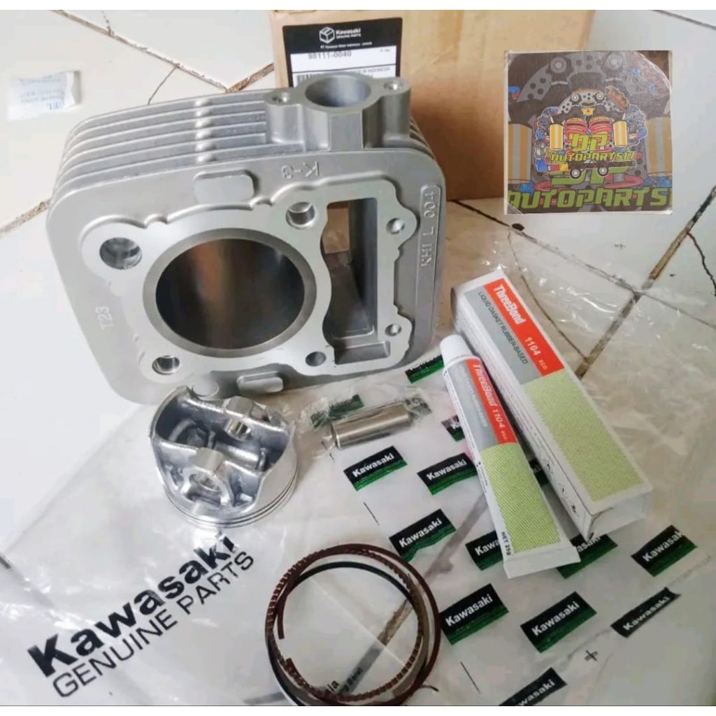 BLOK SEHER LENGKAP KAWASAKI KLX 150/KLX 150 KARBU