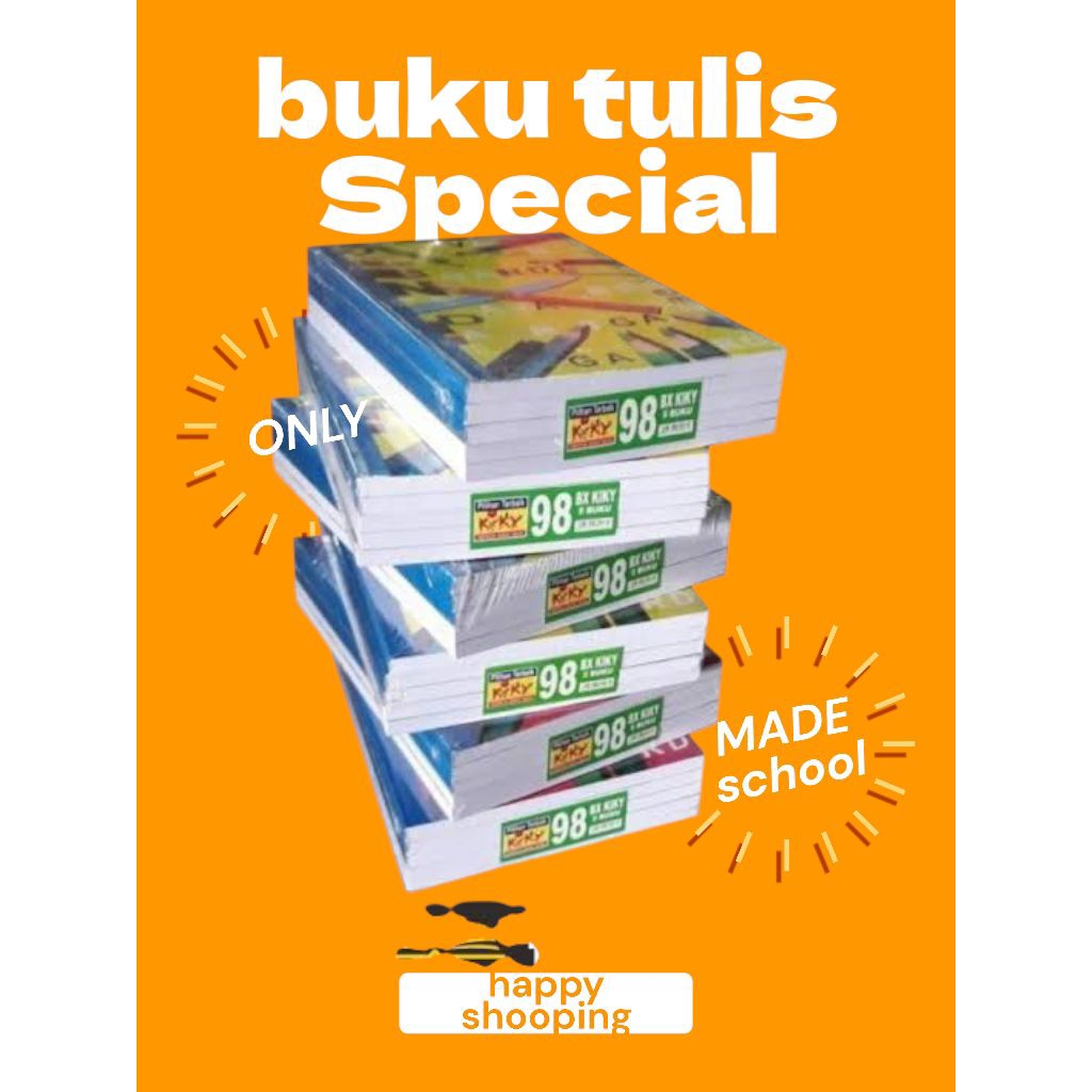 

01 buku tulis anak sekolah cocok buat anak cewek dan cowok
