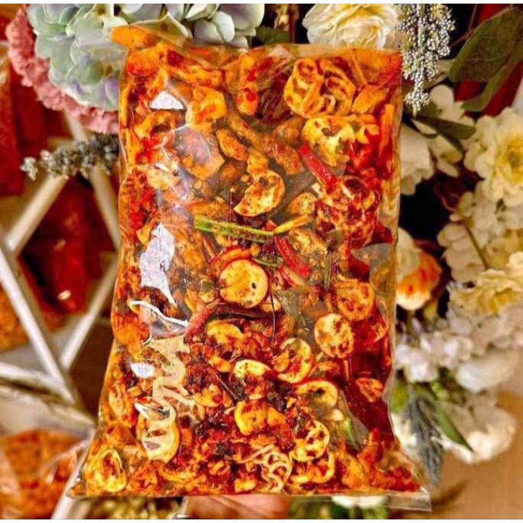 

kerupuk seblak pedas