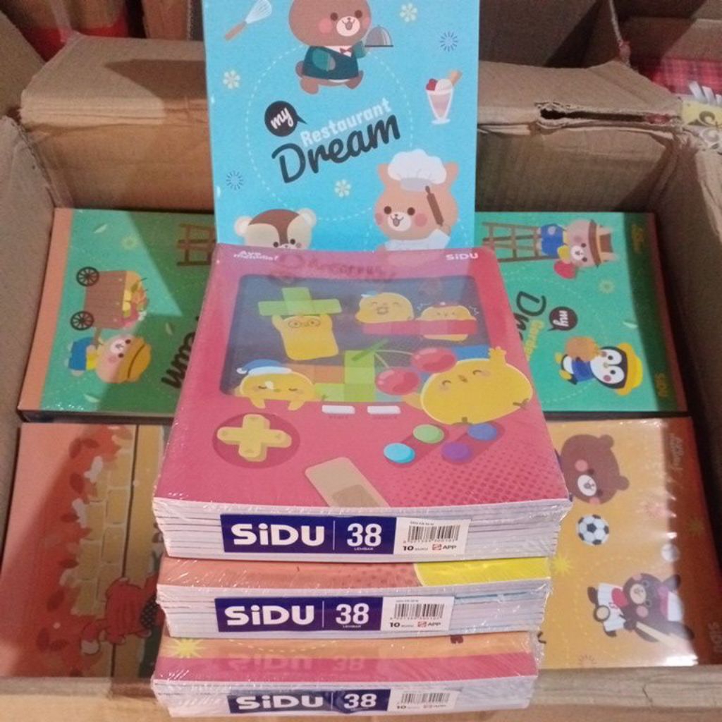 

MURAH BUKU TULIS SIDU 38 LEMBAR 1 PAK ISI 10 BUKU