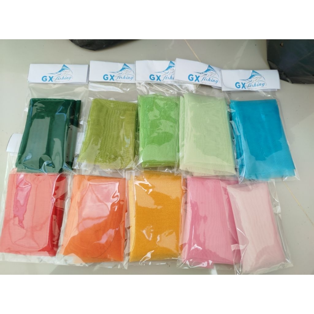 Kain Sabiki Bahan Sabiki kaca