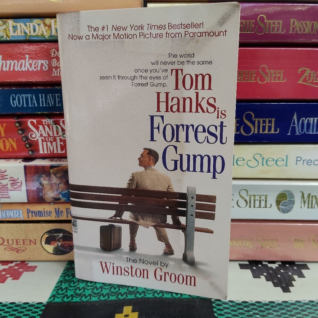Buku Original • Novel Bahasa Inggris - Tom Hanks is Forrest Gump / WINSTON GROOM