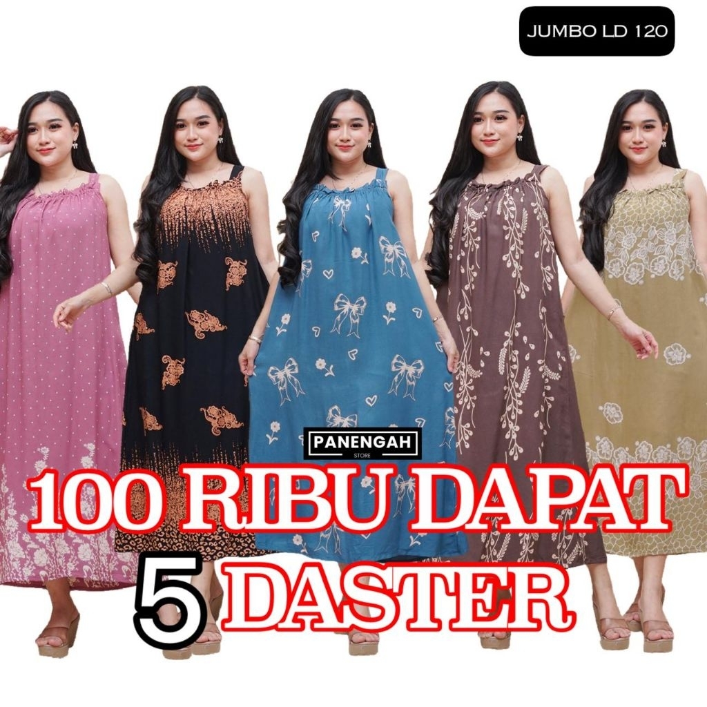 Daster Yukensi Jumbo ~ Daster Jumbo Yukensi Tanpa Lengan Dress Yukensi
