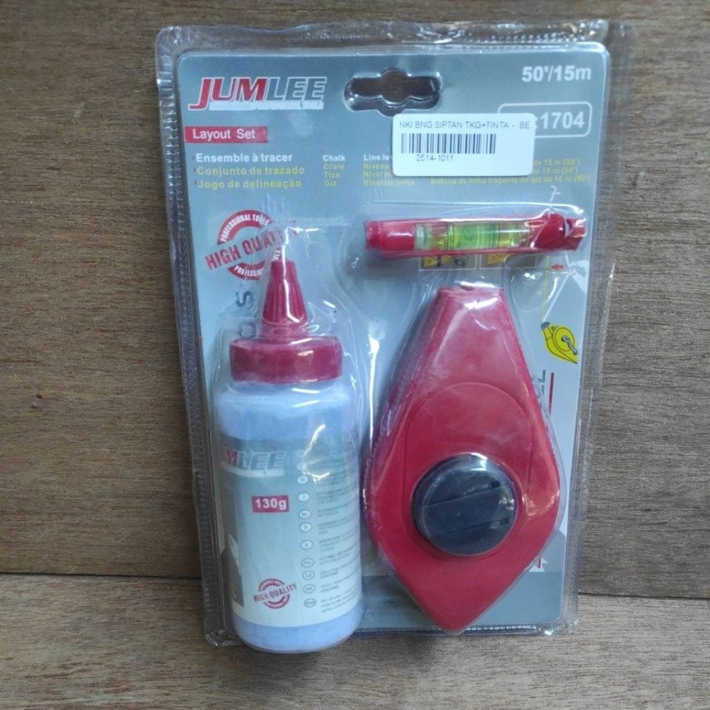 Benang tukang sipatan Tinta waterpas