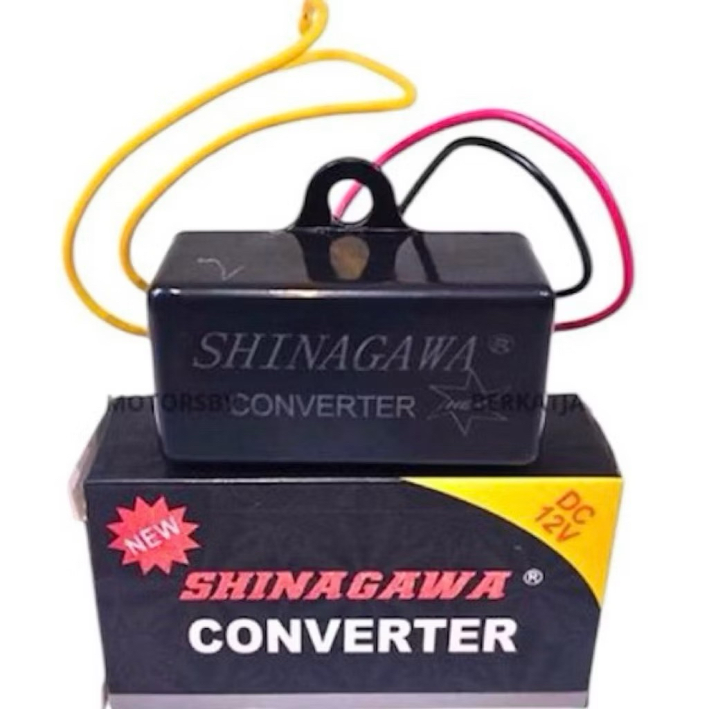 STEP DOWN SHINAGAWA CONVERTER AC DC 24V/36V TO DC 12 VOLT MODUL PENGUBAH ARUS TO DC 12 VOLT