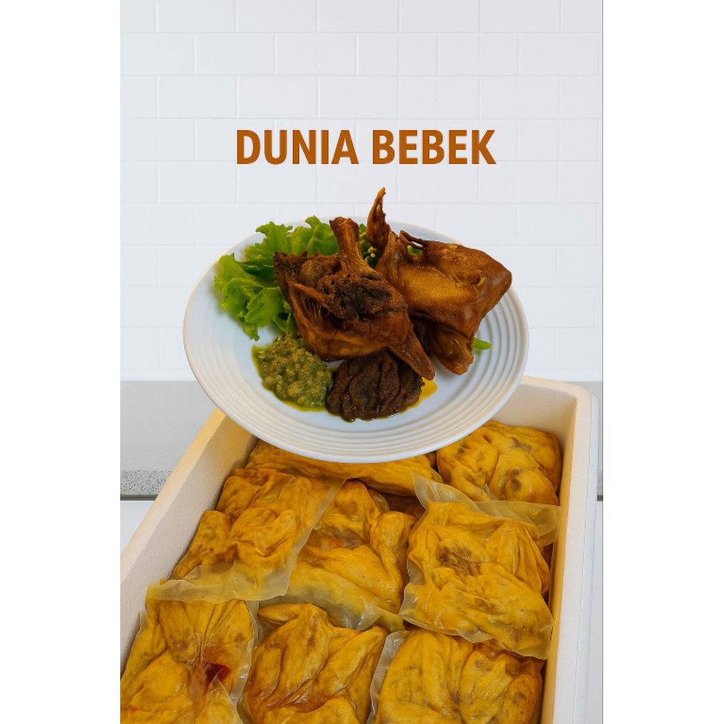 

1 ekor Bebek ungkep bumbu hitam
