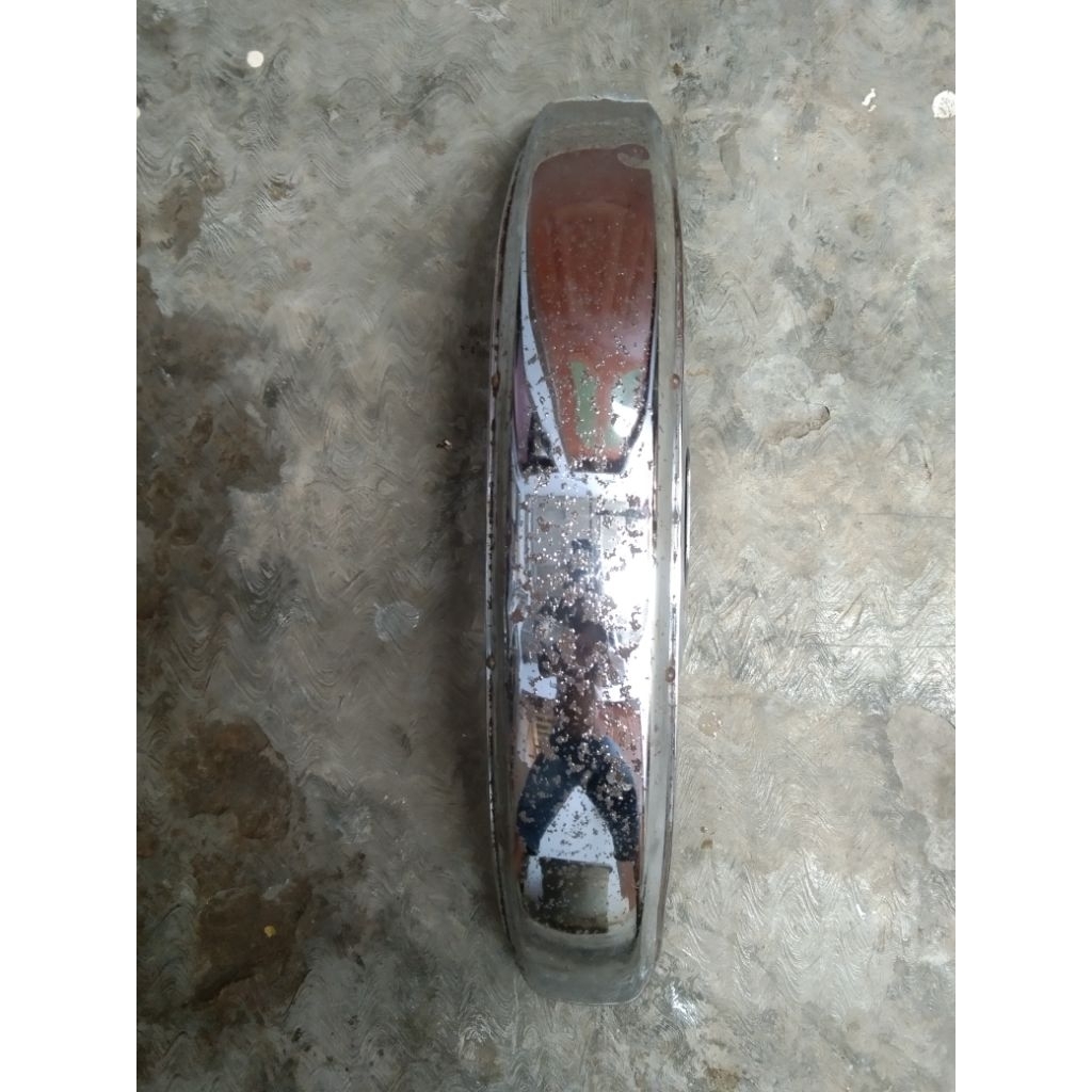 Slebor depan gl100 / gl125 cdi ori bekas, kondisi bekas & layak pakai