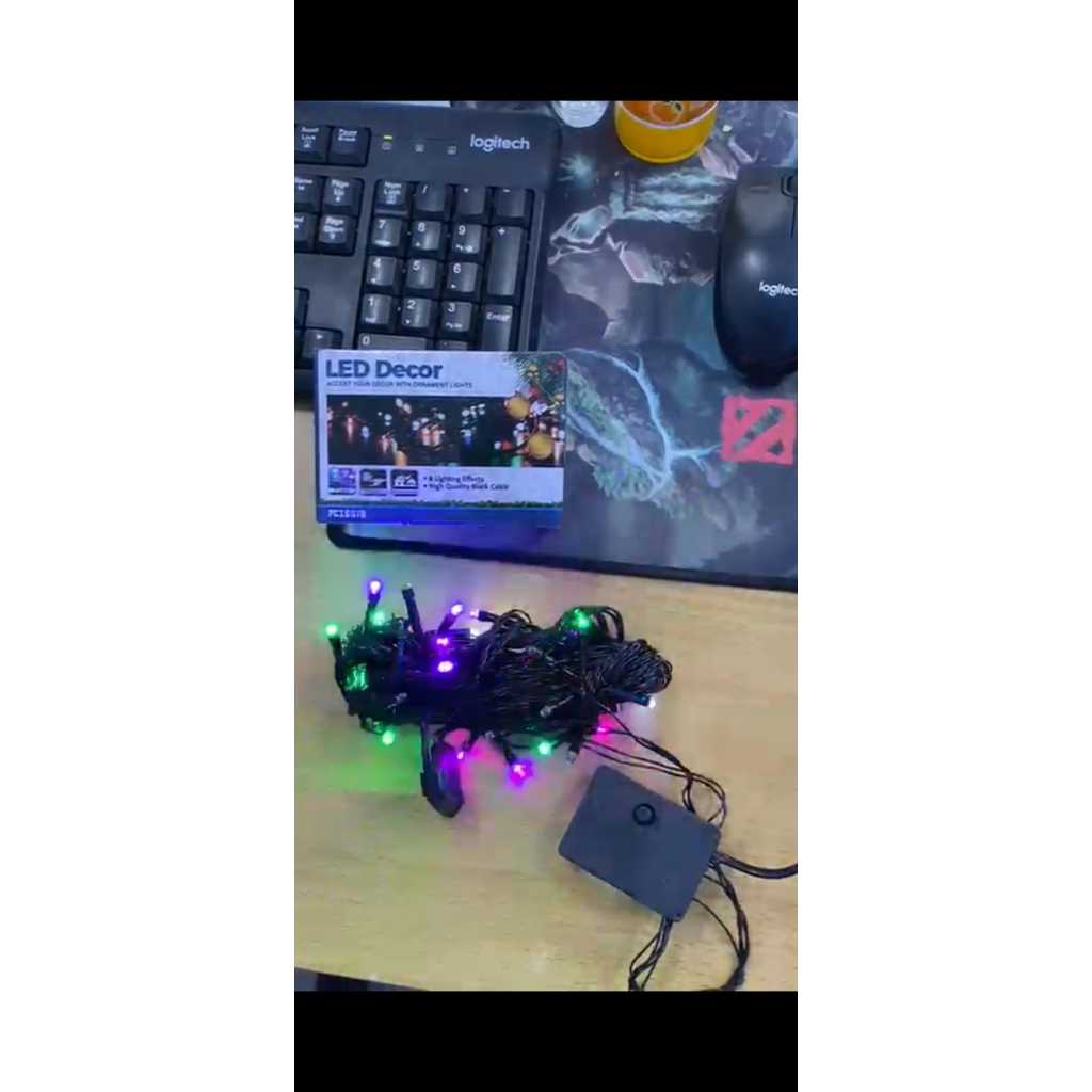 Lampu Hias Natal Kerlap kerlip Agustusan