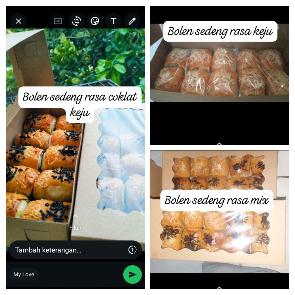 

Bolen Pisang Coklat Keju