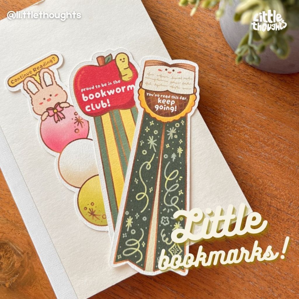 

Little Bookmarks | Pembatas Buku by Little Thoughts