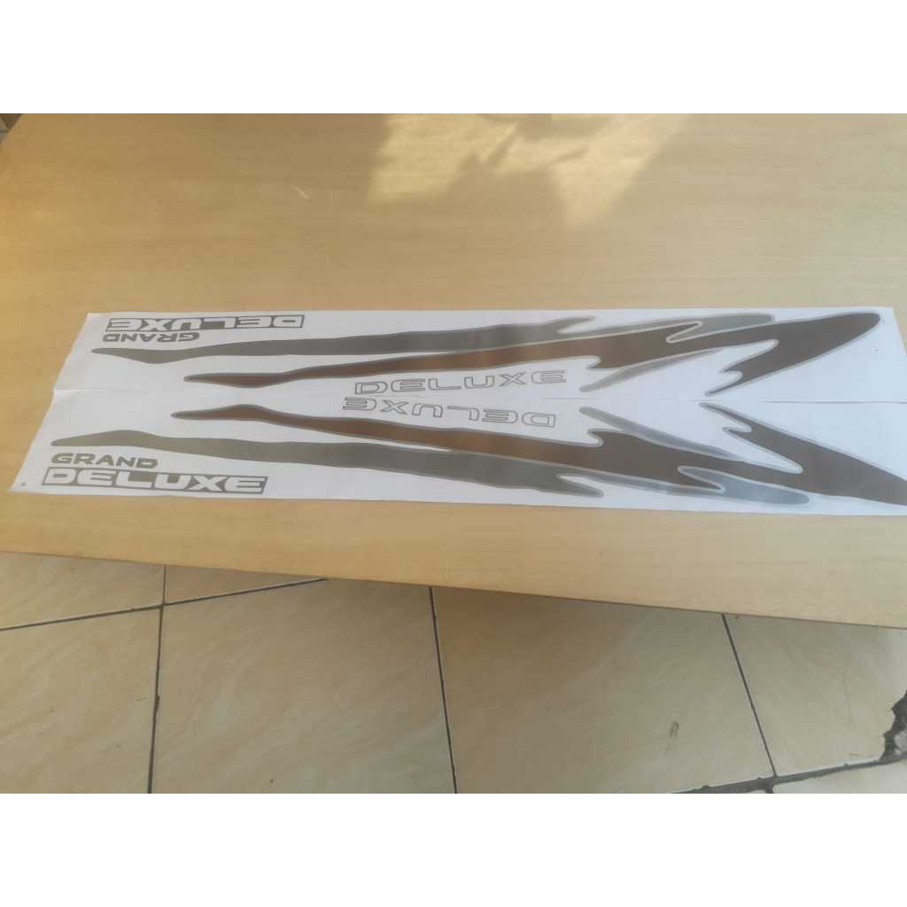 Stiker isuzu Panther Grand Deluxe 2.3 2.5 / sticker panther grand deluxe / stiker isuzu panther