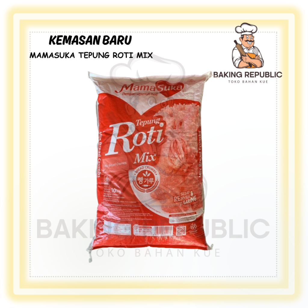 

MAMASUKA TEPUNG ROTI MIX | 10 KG | 1 ZAK