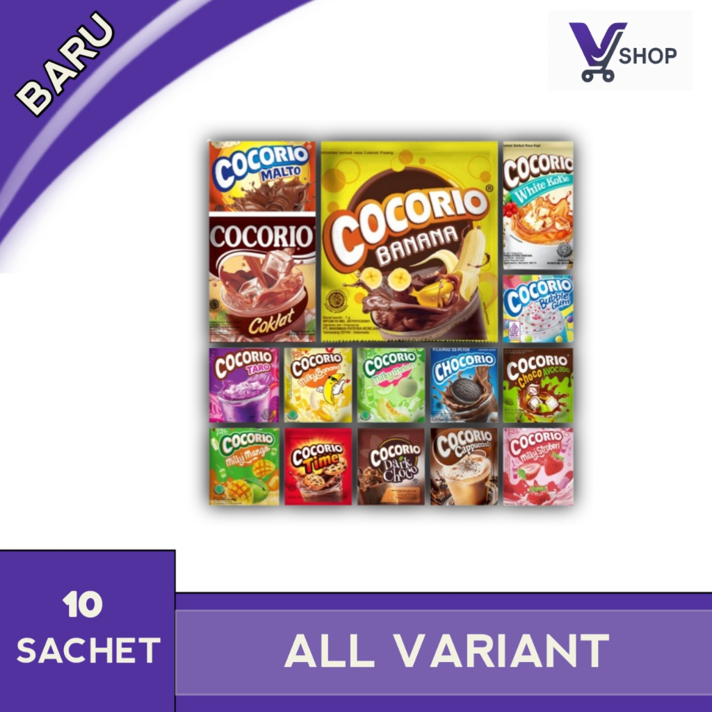 

(Vshop) Cocorio 1 renceng - 10 Sachet