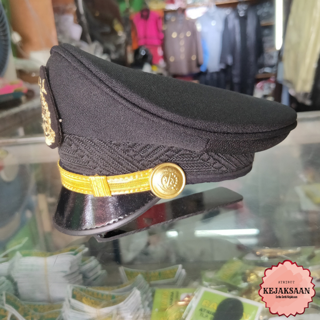 Aksesoris Interior Mobil Topi Kejaksaan - Miniatur PET PDU Kejaksaan