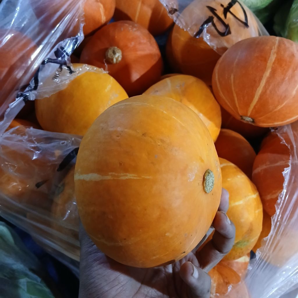 

PER PCS +/- 600 - 800GRAM - LABU KUNING JEPANG / LABU MADU JEPANG / PUMPKIN KABOCHA / KABOCHA KUNING FRESH
