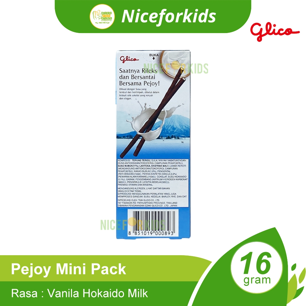 

Pejoy Mini 16g / Biskuit Stick Mini Isi Coklat