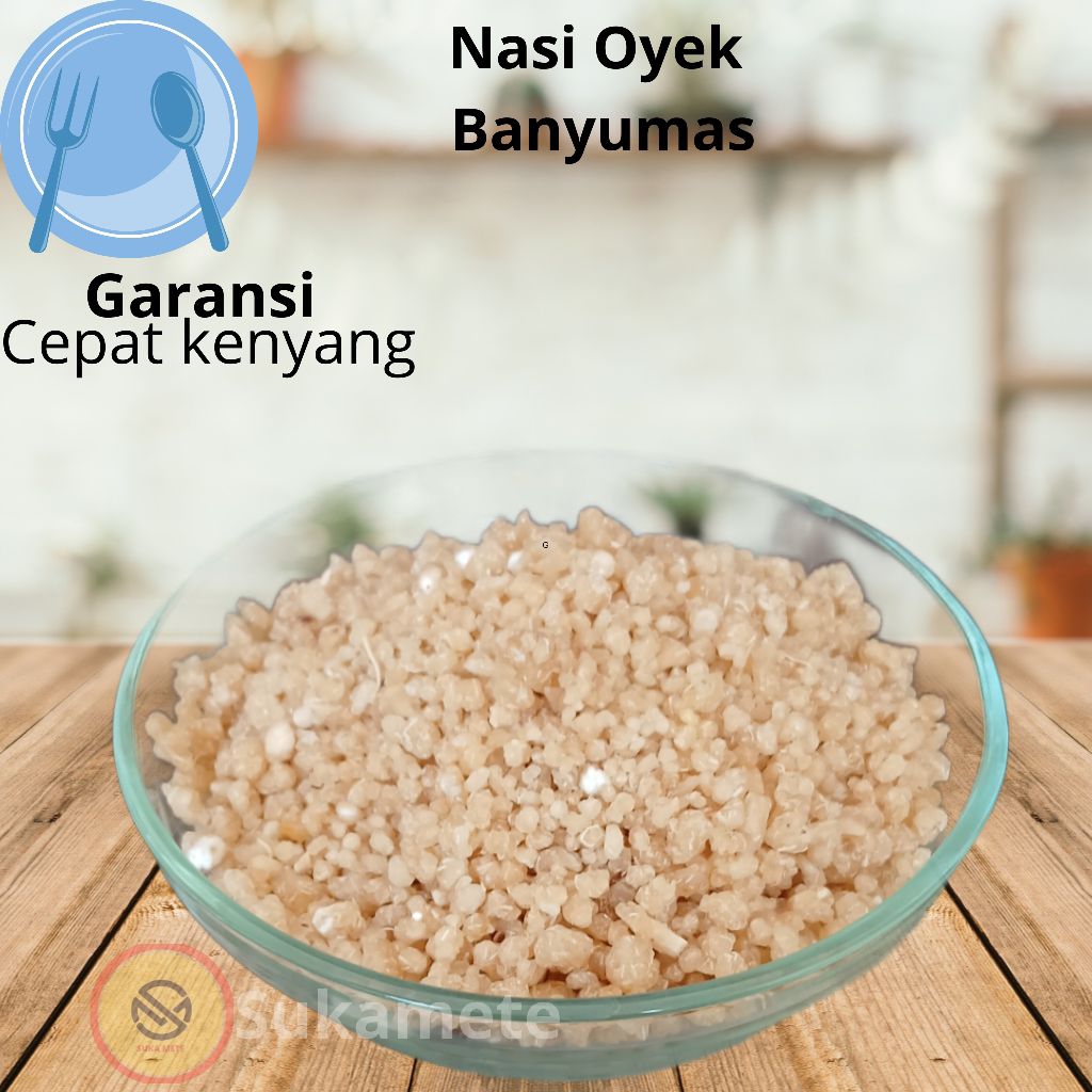 

250GR Nasi oyek Banyumas Makanan pokok pengganti nasi beras